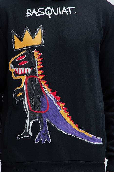 Basquiat online dinosaur hoodie