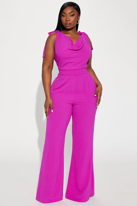 Jumpsuit magenta 2025