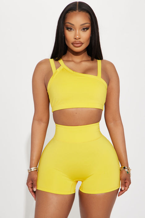 Crop top above shop bra