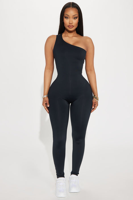 Power Swing Elevate Active Jumpsuit Black