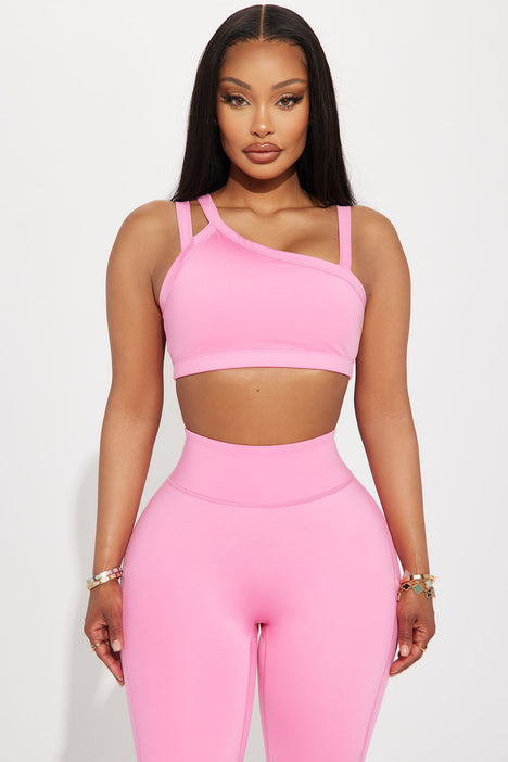 Crop top above shop bra