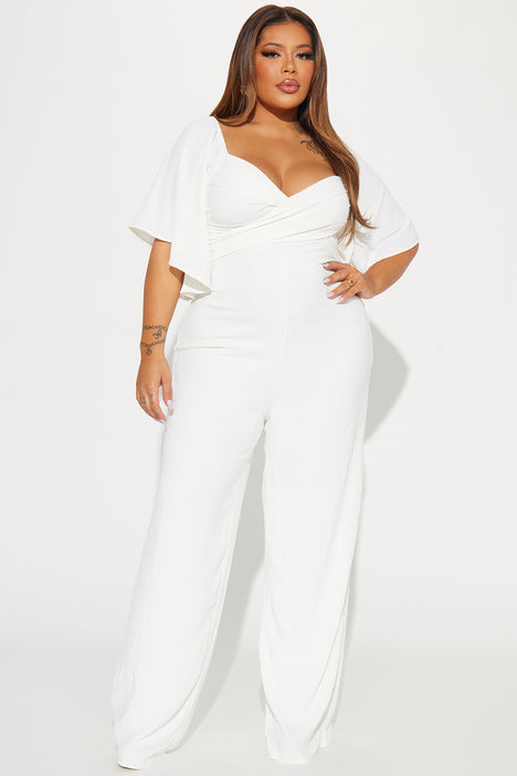 Sydney Jumpsuit Off White