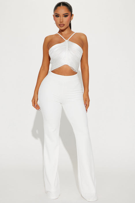 Fashion nova fringe store jumpsuit