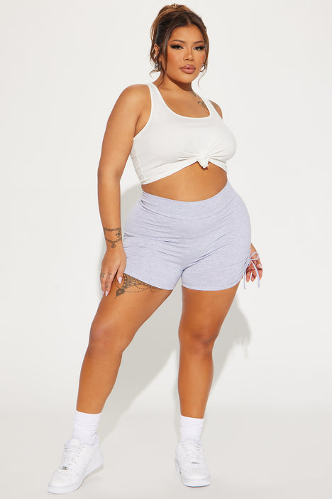 Fashion nova plus sales size biker shorts