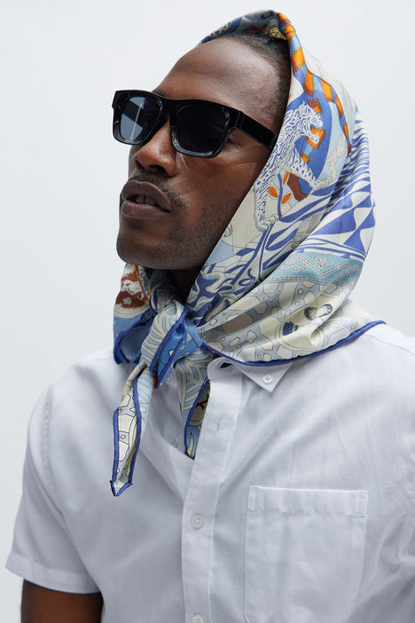 Roman Empire Bandana - Blue/combo