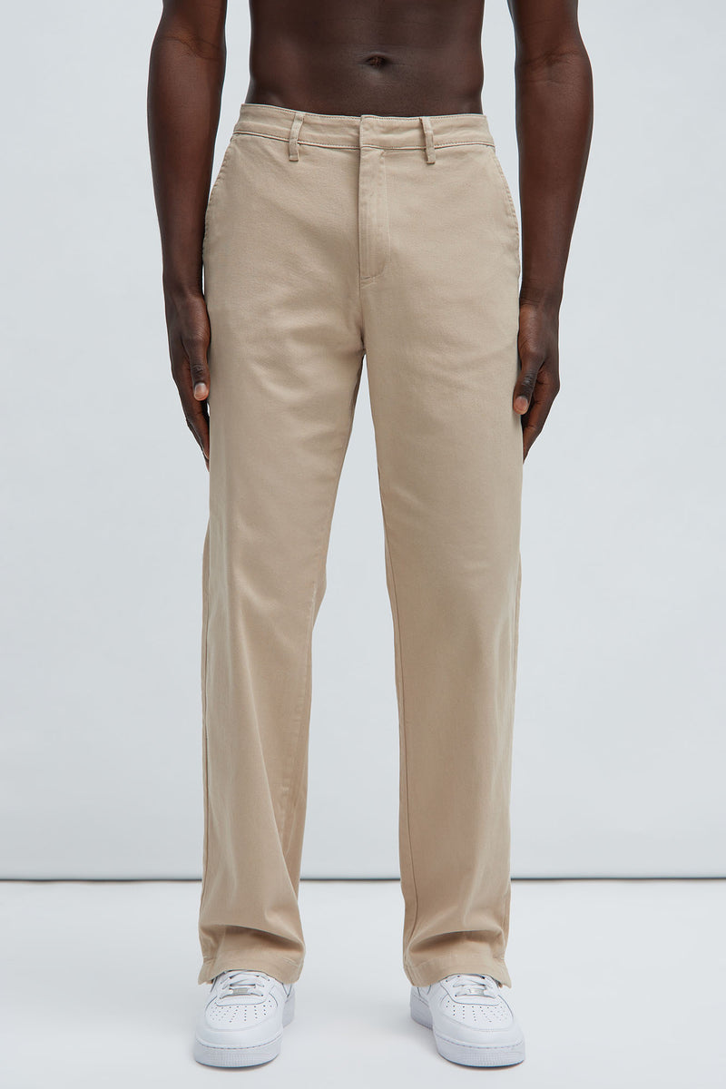 Mac Chino Straight Pants - Tan | Fashion Nova, Mens Pants | Fashion Nova
