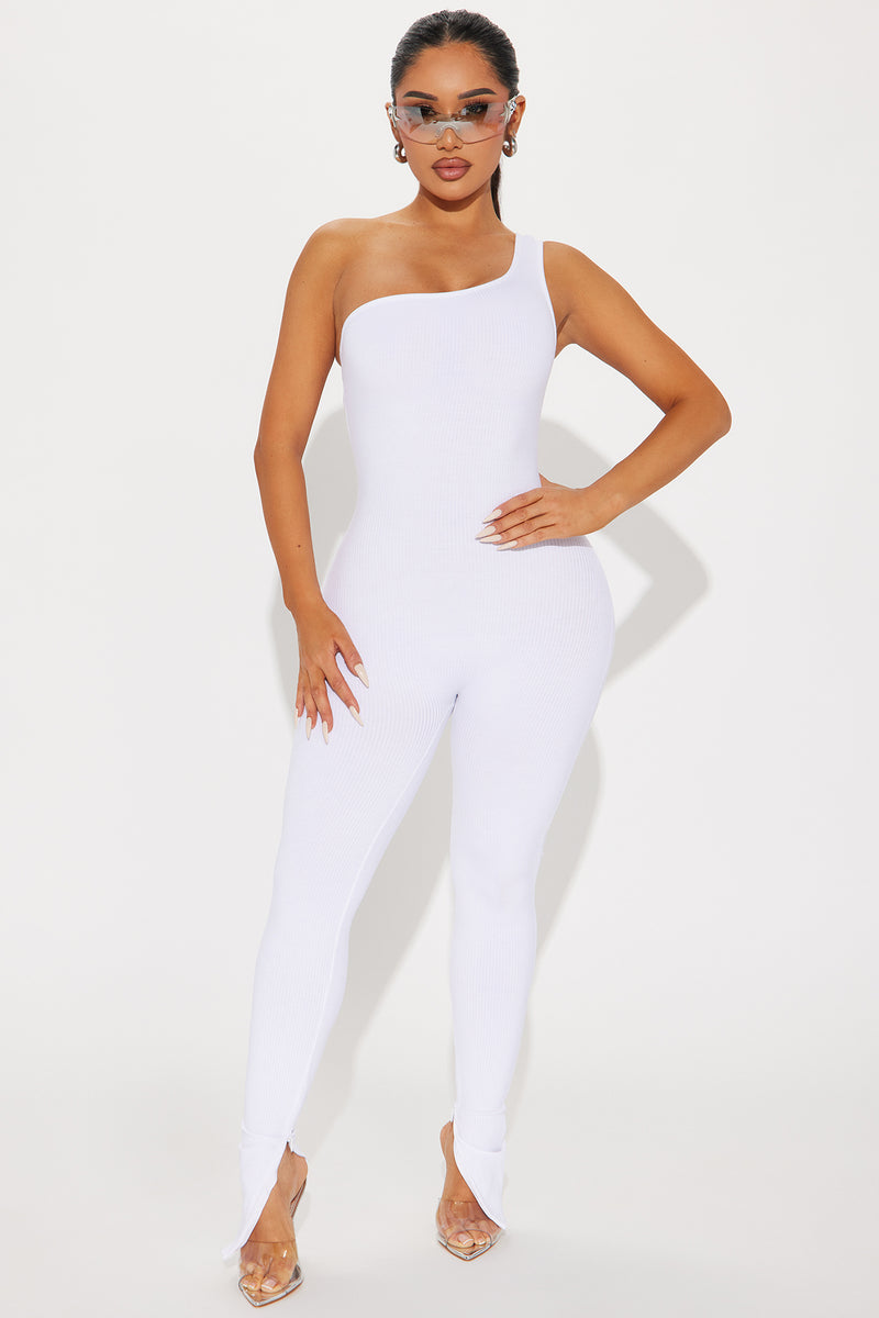 Jeni Snatched Jumpsuit - White | Fashion Nova, Jumpsuits | Fashion Nova
