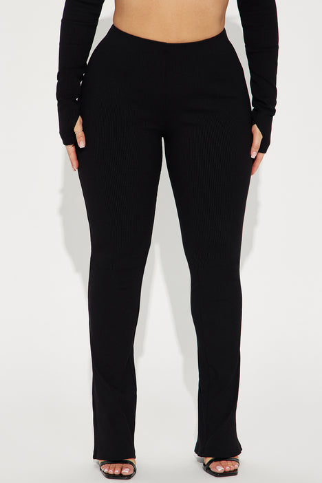Fashion nova black pants top