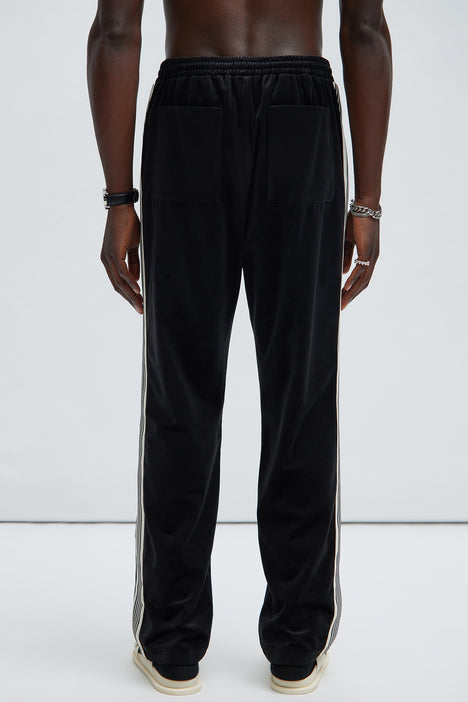 Velvet track pants mens outlet
