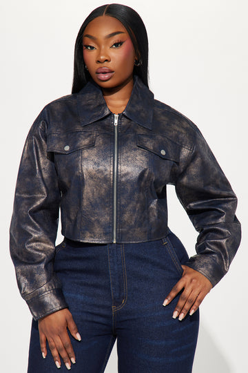 Discover Plus Size Metallic Jackets Fashion Nova