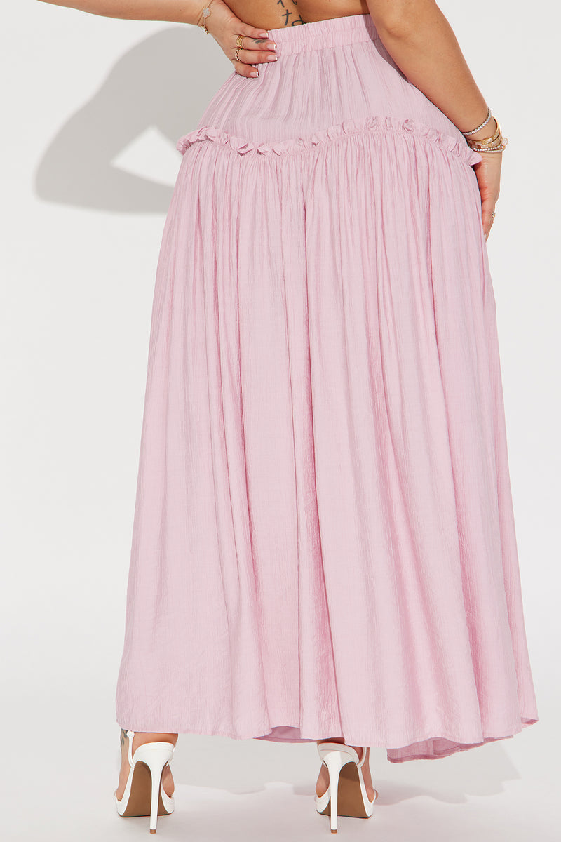 Lily Maxi Skirt - Pink | Fashion Nova, Skirts | Fashion Nova