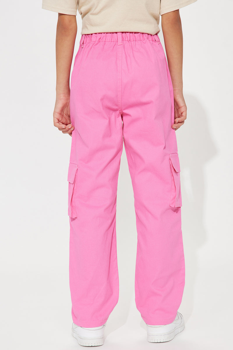 Mini Vanessa Cargo Pocket Pant - Pink | Fashion Nova, Kids Pants ...