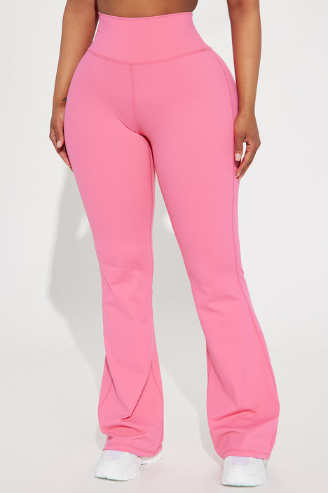 Set The Barre Yoga Pant - Pink, Fashion Nova, Nova Sport