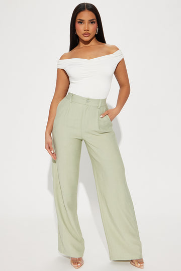 The Perfect Trouser Pant 32 - White, Fashion Nova, Pants