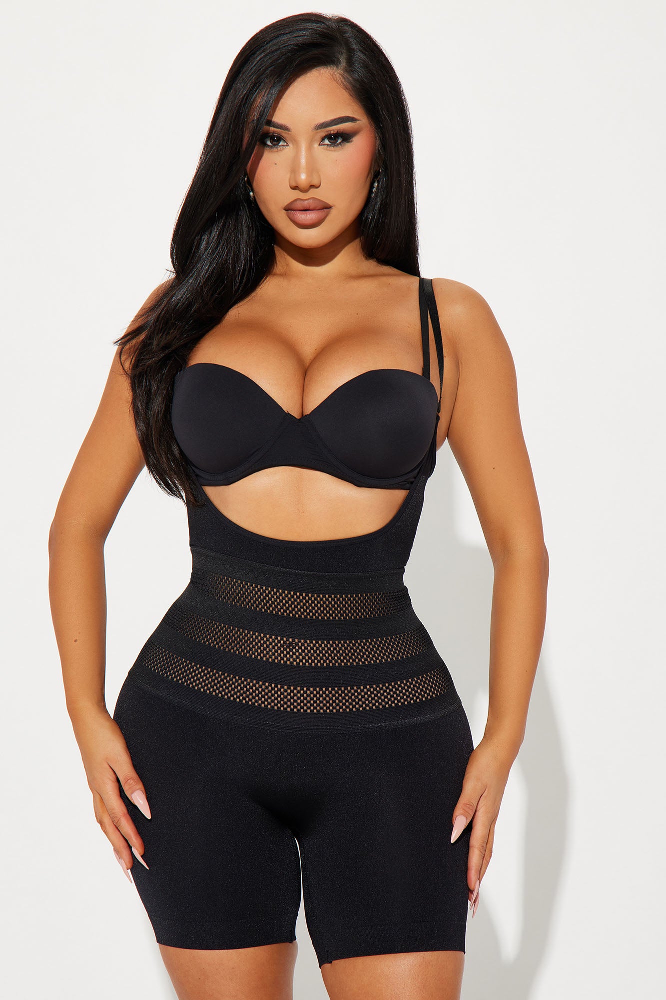 Sculpted And Sexy Shapewear Romper - Black