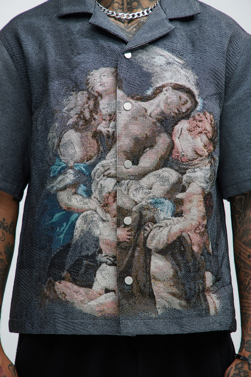 Tapestry Polo Shirt