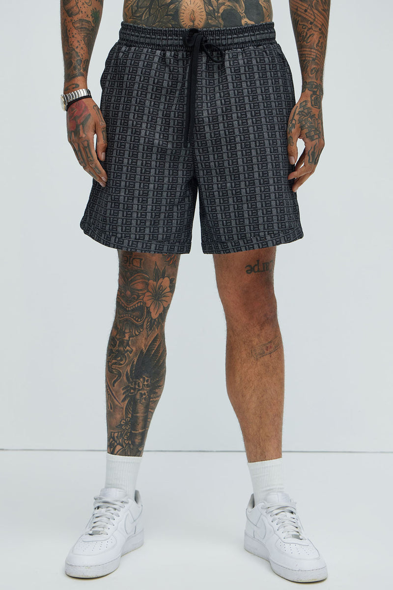 Charcoal Black Paris Shorts main image 0