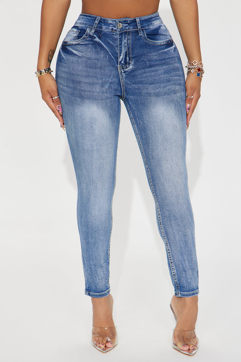 Keeping It Short Cropped Skinny Jeans - Medium Wash | Fashion Nova ...