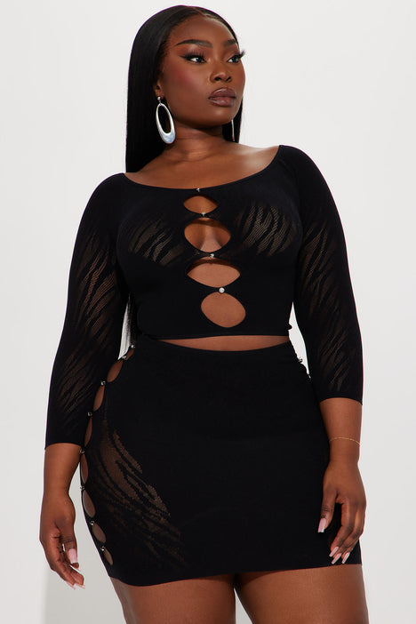 Black overall skirt deals fashion nova