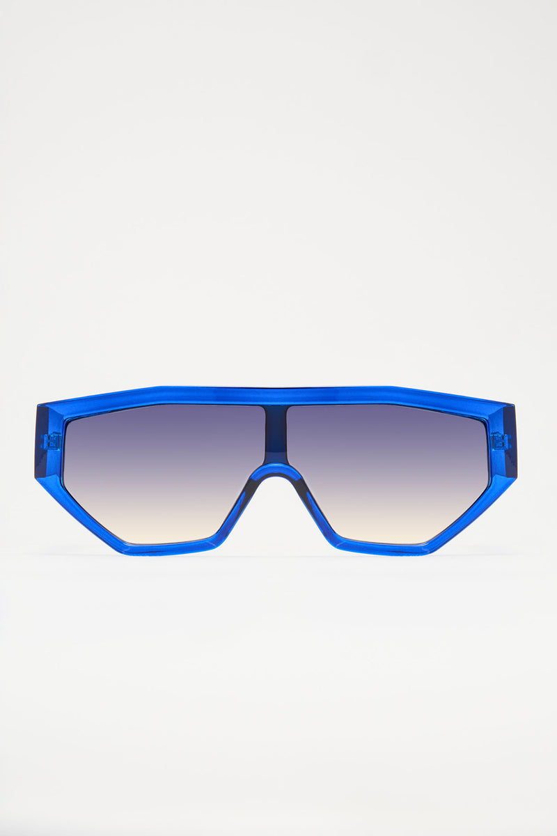 Show Stunner Sunglasses - Blue | Fashion Nova, Sunglasses | Fashion Nova