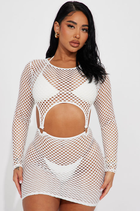 Fishnet dress outlet fashion nova