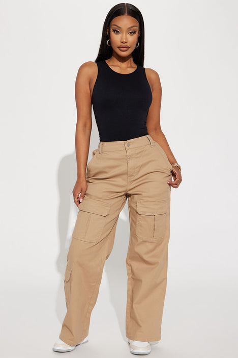 Tan clearance cargo pants
