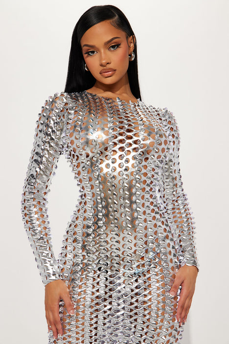 Disco maxi dress store