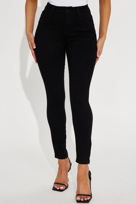 Fashion nova black jeans deals
