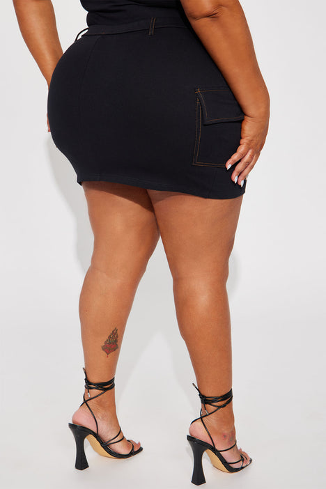 Denim mini skirt size 22 online