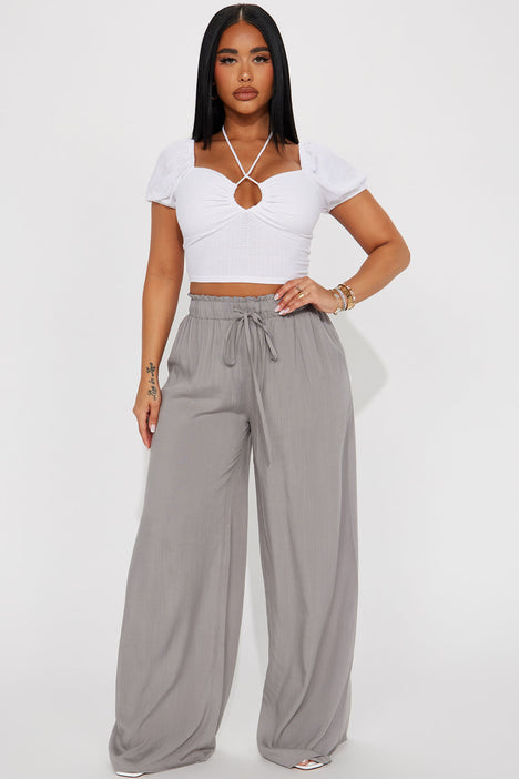 Fashion nova flowy pants online