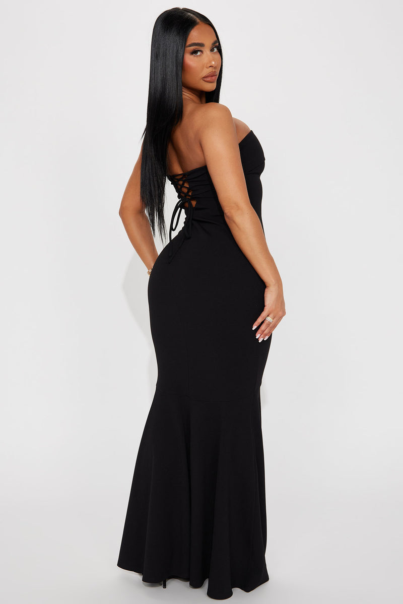 Kelly Mermaid Maxi Dress - Black | Fashion Nova, Dresses | Fashion Nova