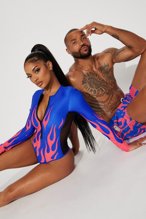 Fashion nova long sleeve swimsuit online