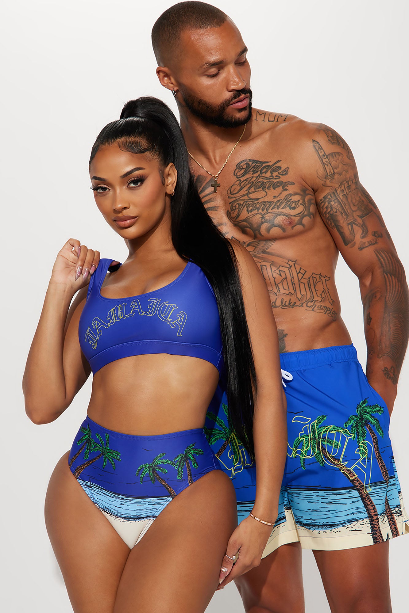 High waisted swimsuit fashion nova discount