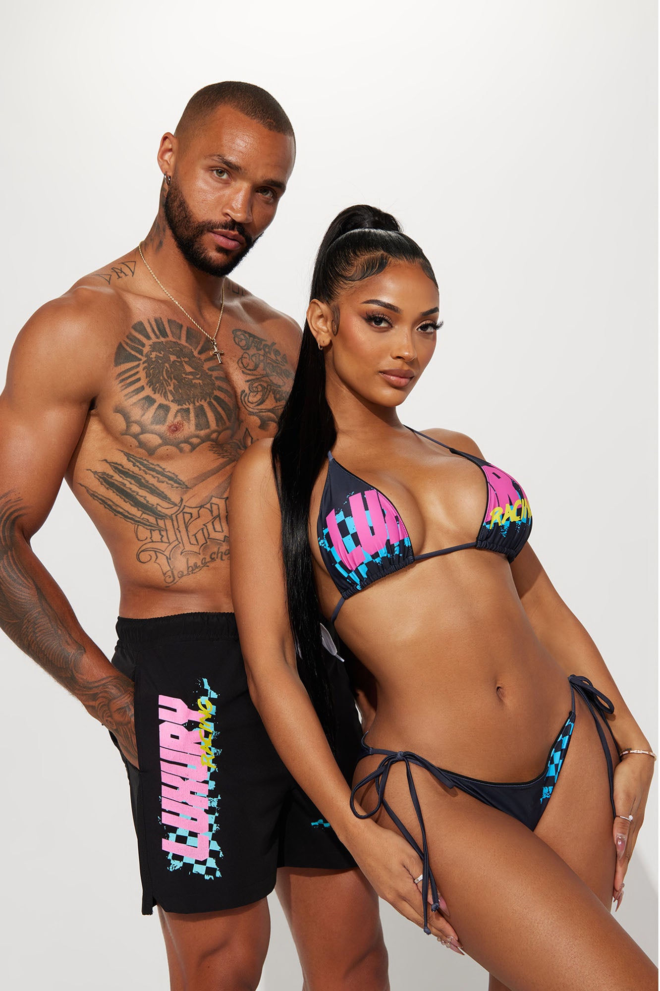 Fashion nova matching swimsuits outlet