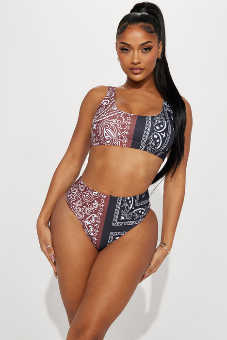 High waist 2 2025 piece bathing suit
