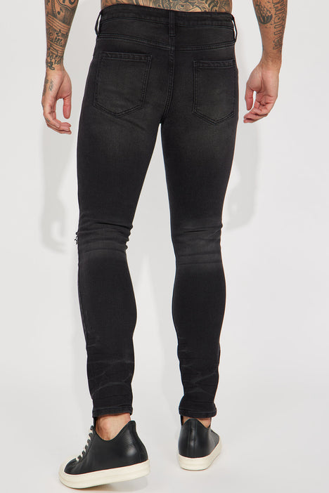 Lose Control Skinny Jean - Black/combo, Fashion Nova, Mens Jeans
