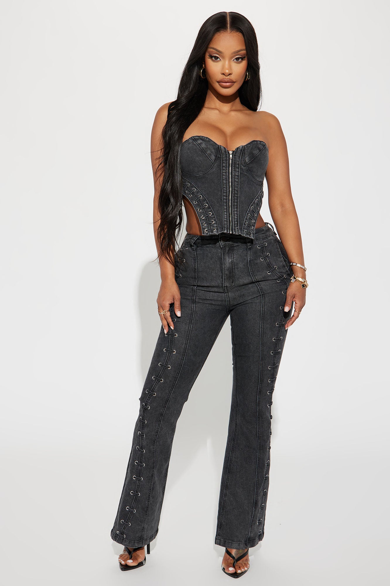 Fashion nova shop denim set