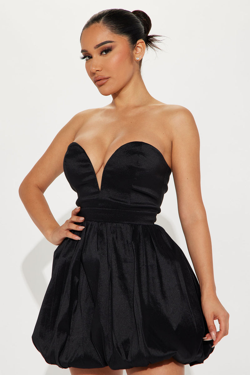 Lovely Fawn Mini Dress - Black | Fashion Nova, Dresses | Fashion Nova