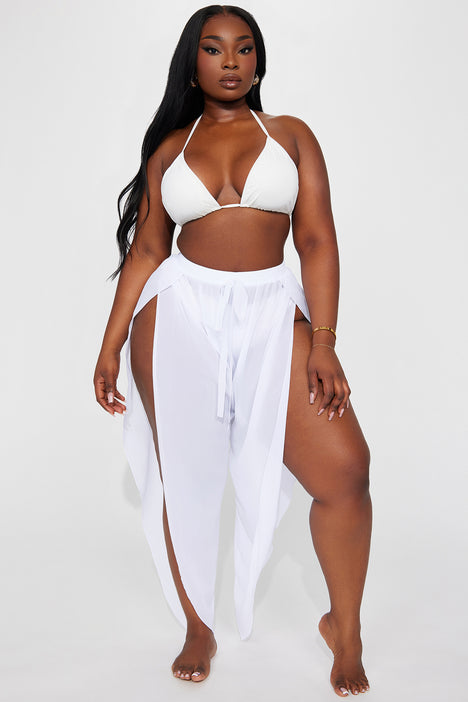 Plus size swimsuit cover up discount pants