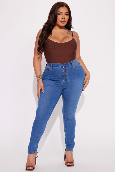 Fashion nova plus size jeans outlet