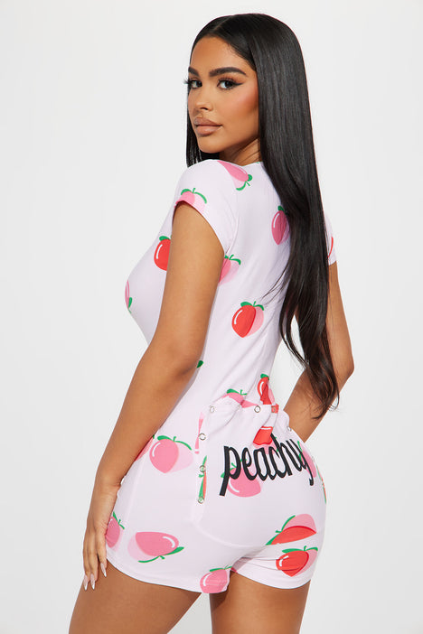 Peachy pj romper new arrivals