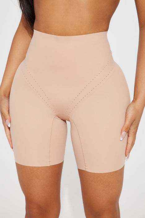 Sculpting Panel Microfiber Laser Shapewear Short - Mocha, Fashion Nova,  Lingerie & Sleepwear