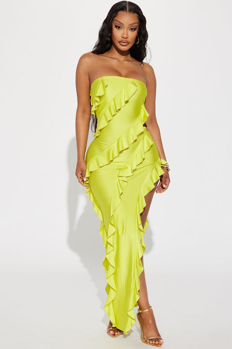 Only yellow dress top