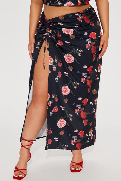 Floral maxi skirt 60 online