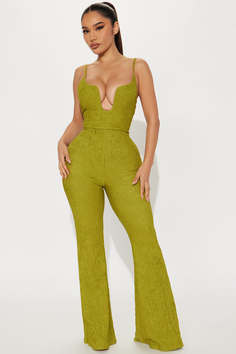 Aviana Jumpsuit Chartreuse