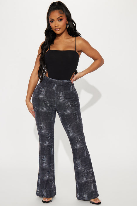 Tie dye flare pants sales fashion nova