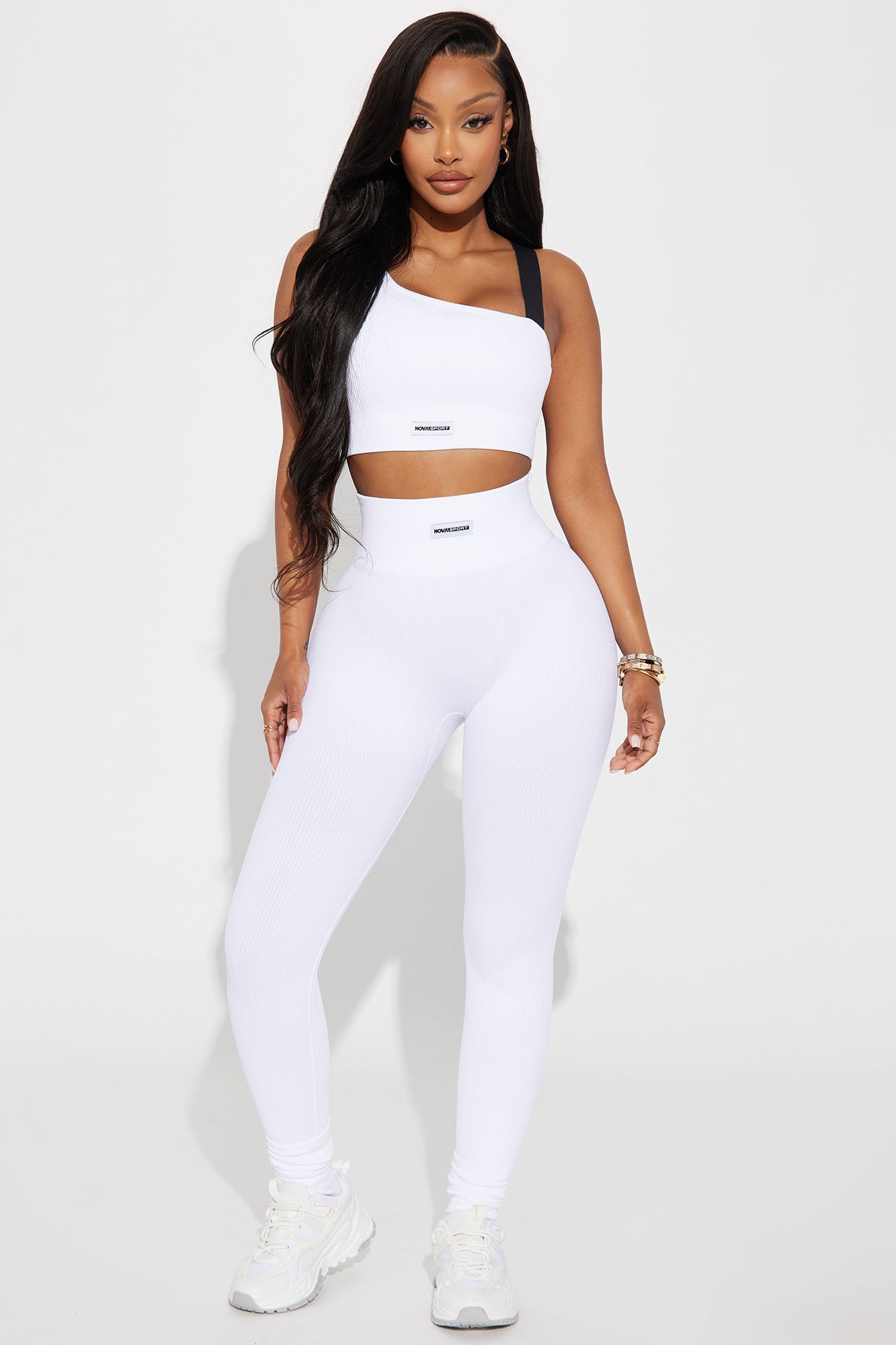 Athletic white clearance leggings