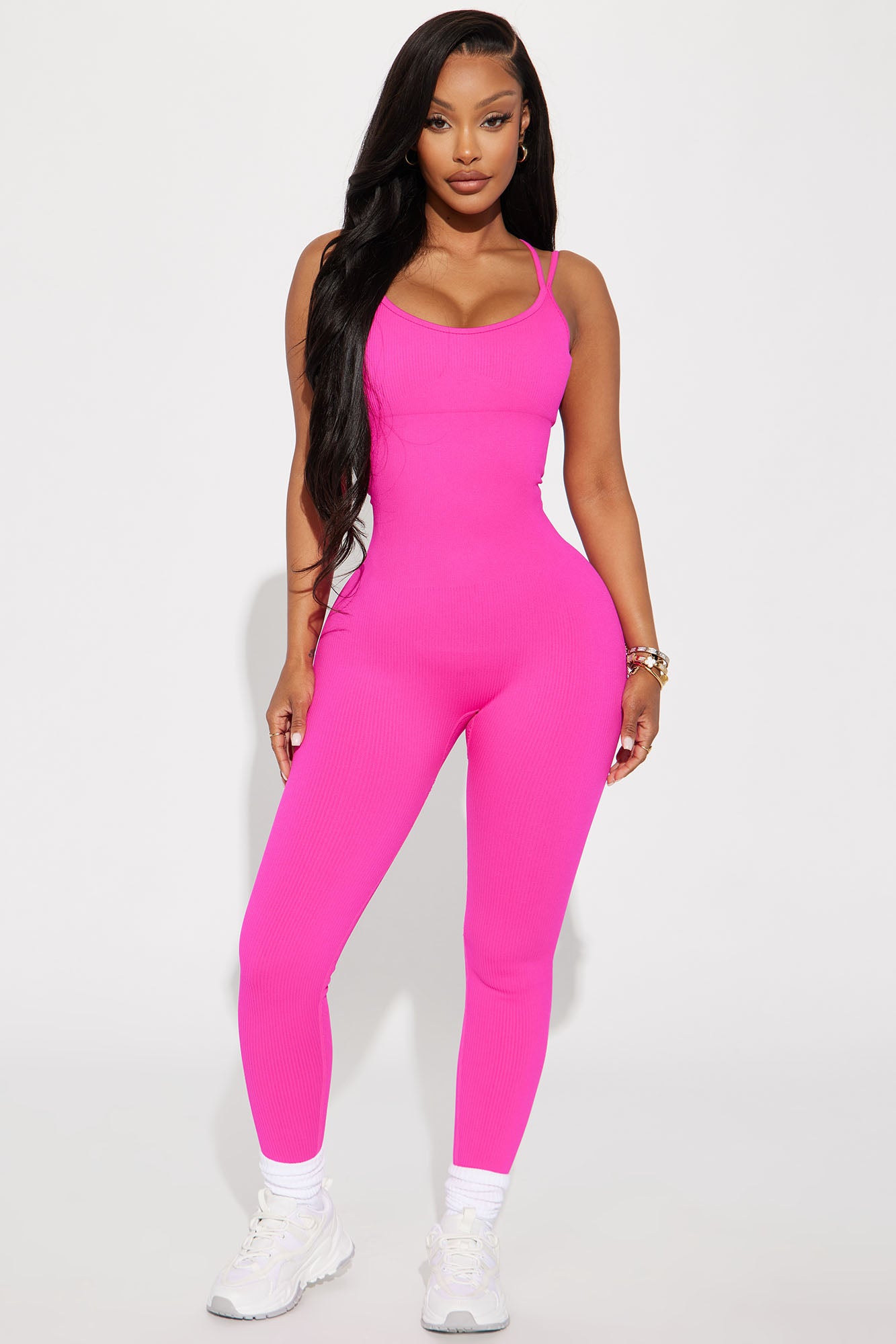 Pink shop neon jumpsuit