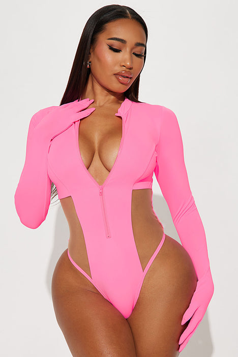 Long sleeve swimsuit fashion nova top