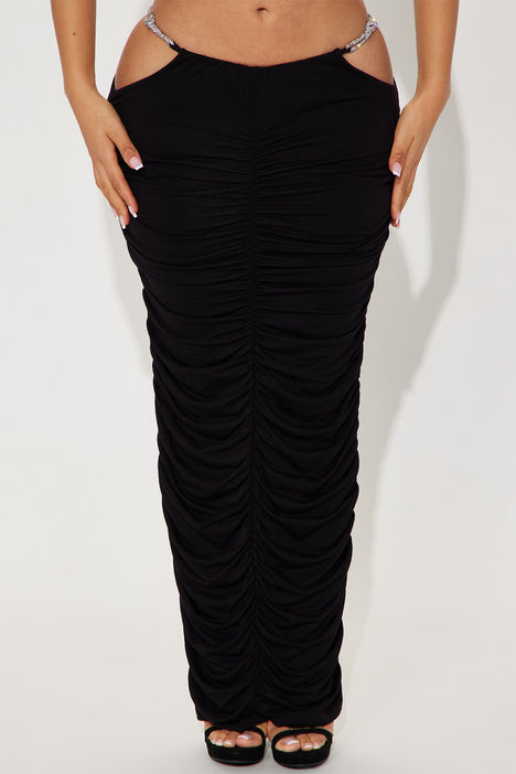 Ruched skirt fashion sales nova